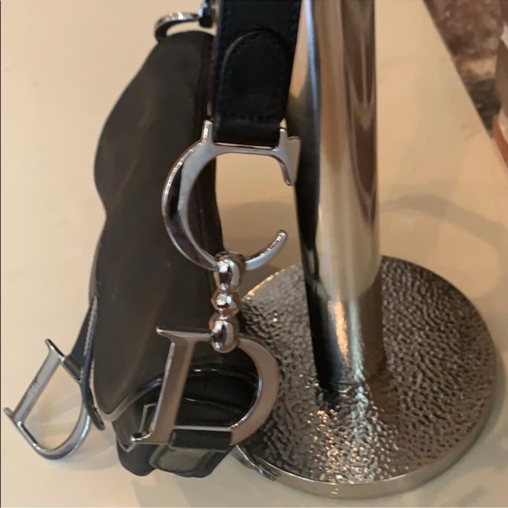 Dior Black Saddle Shoulder Bag - Picture 4 of 4